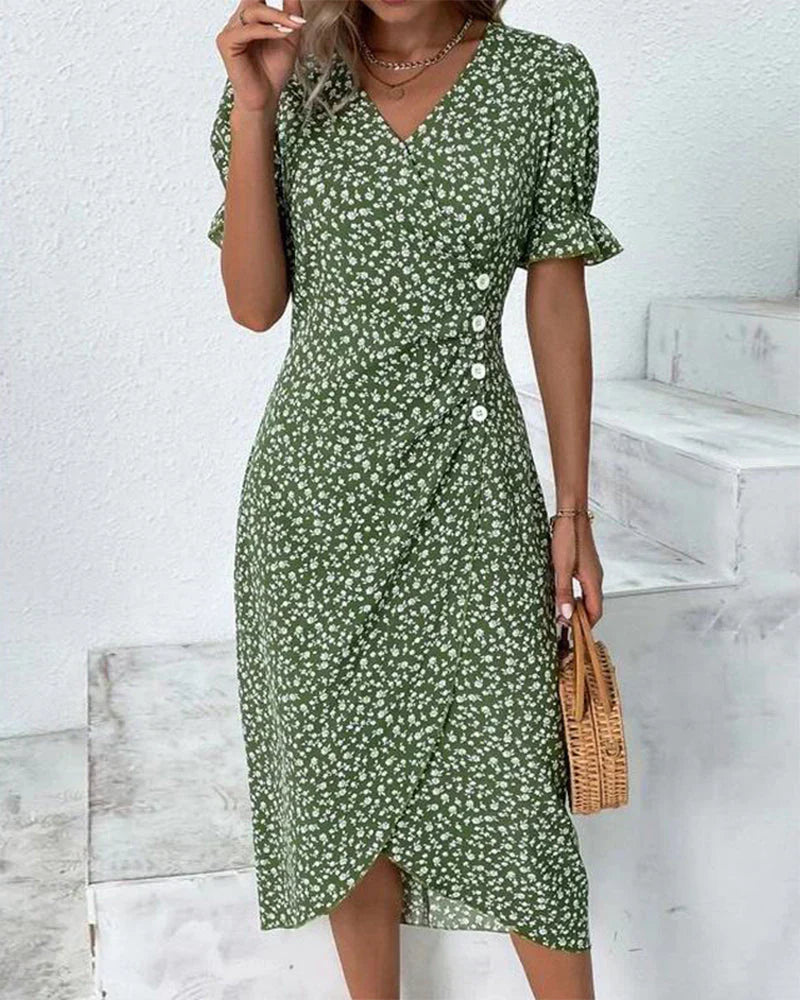 Cali | Elegant Midi Dress