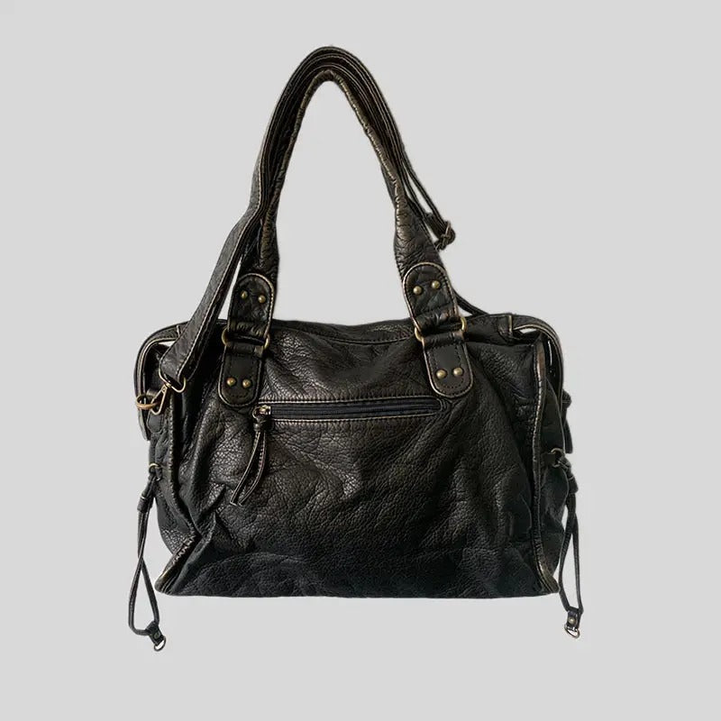 Evelyn - Vintage Leather Tote Bag