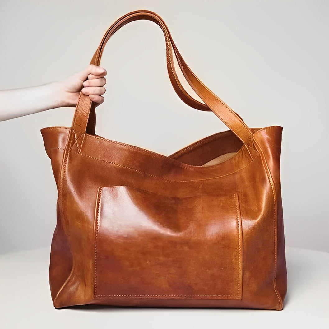 Aurora - Vintage leather shoulder bag