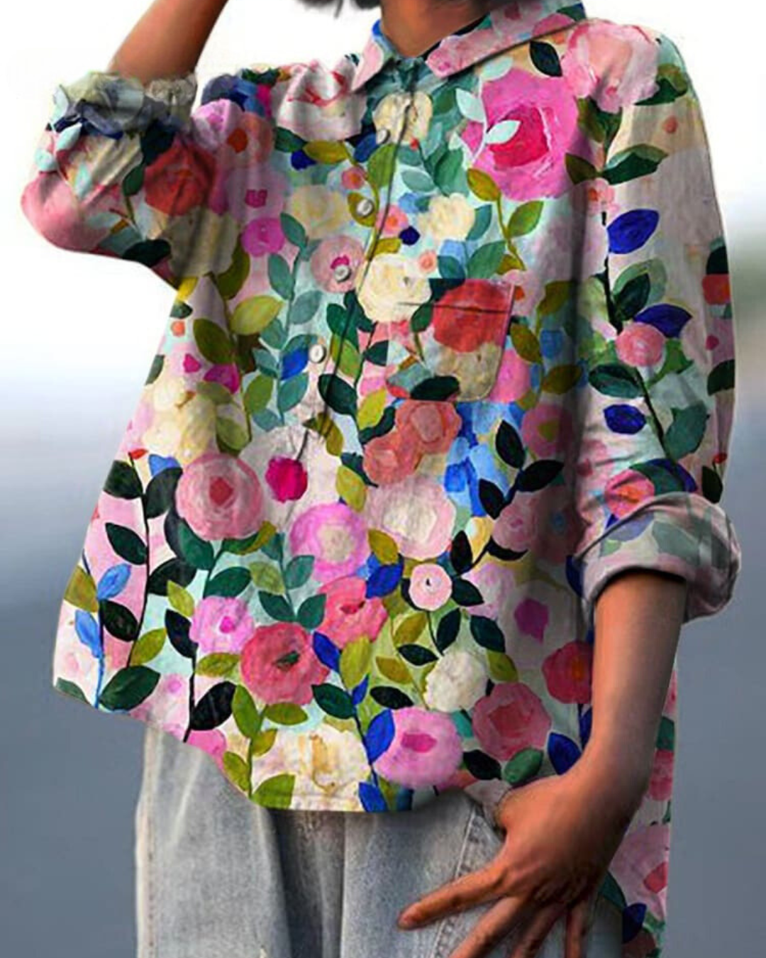 Daisy™ | Blouse with floral print