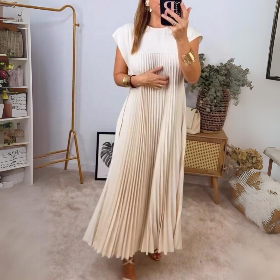 Antonella | Light and Fresh Pleated Dress