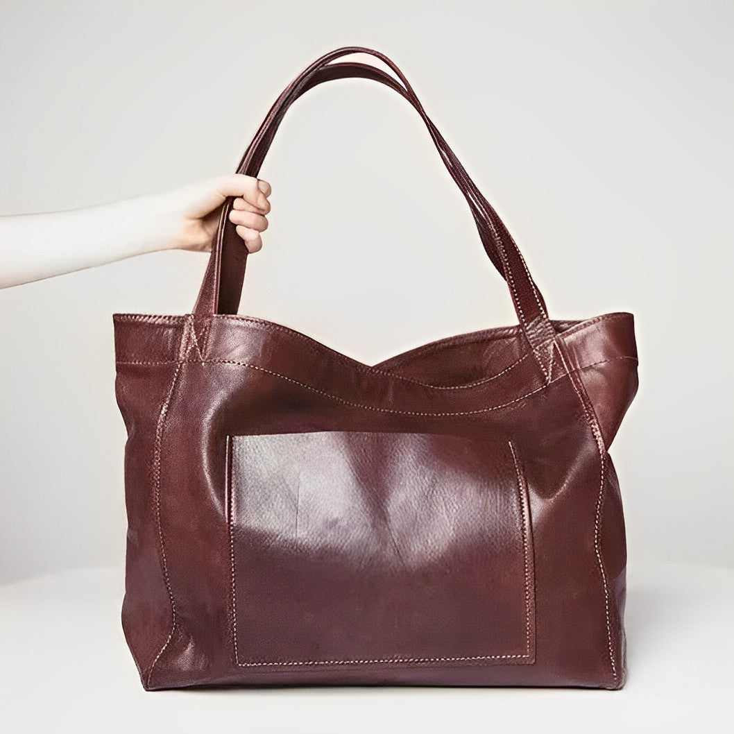 Aurora - Vintage leather shoulder bag