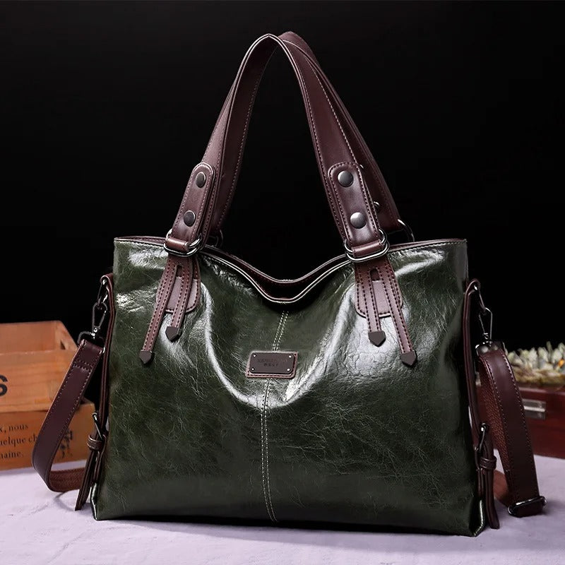 Noor - Vintage Soft Leather Tote