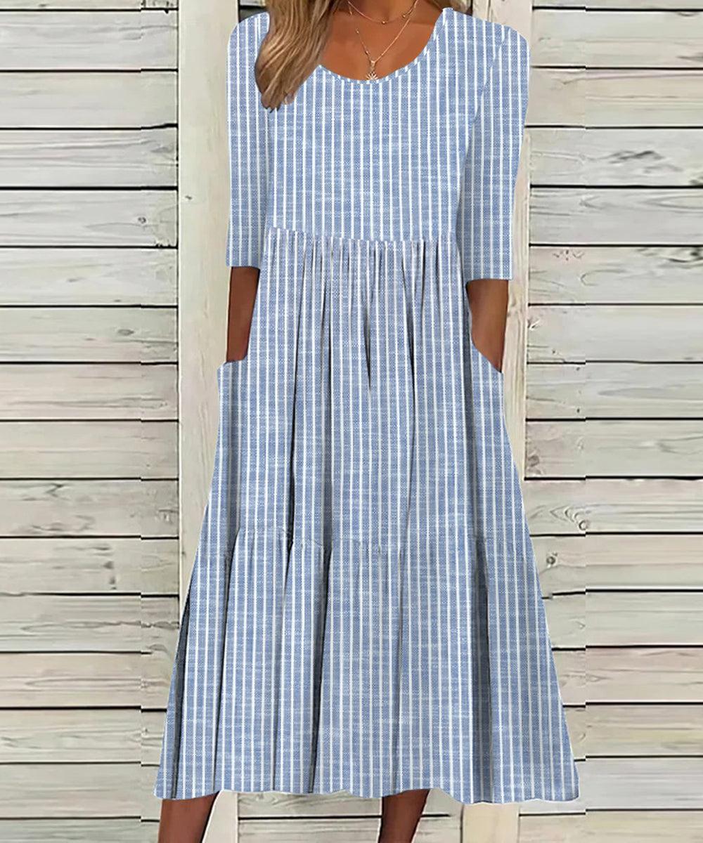 Eloise™ | Homely Half Sleeve Dress