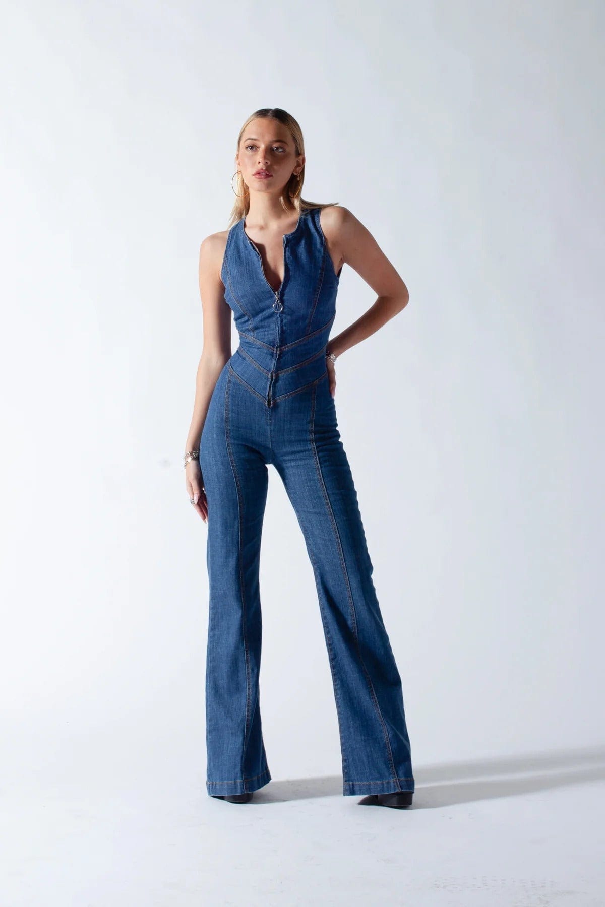 Elise | Denim jumpsuit