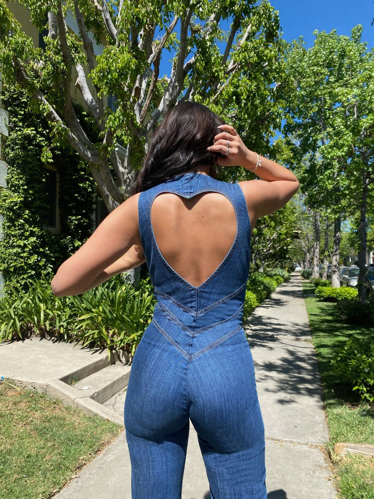 Elise | Denim jumpsuit