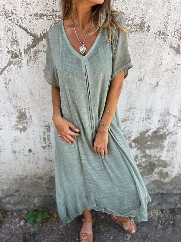 Leilani | V-Neck Dress