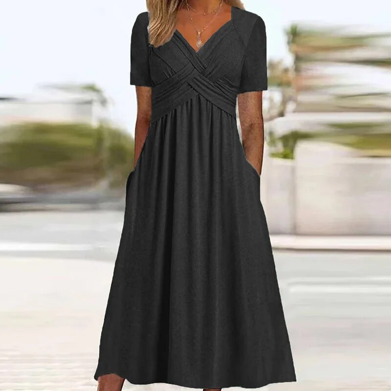 Kate™ | Cozy Tummy Covering Dress