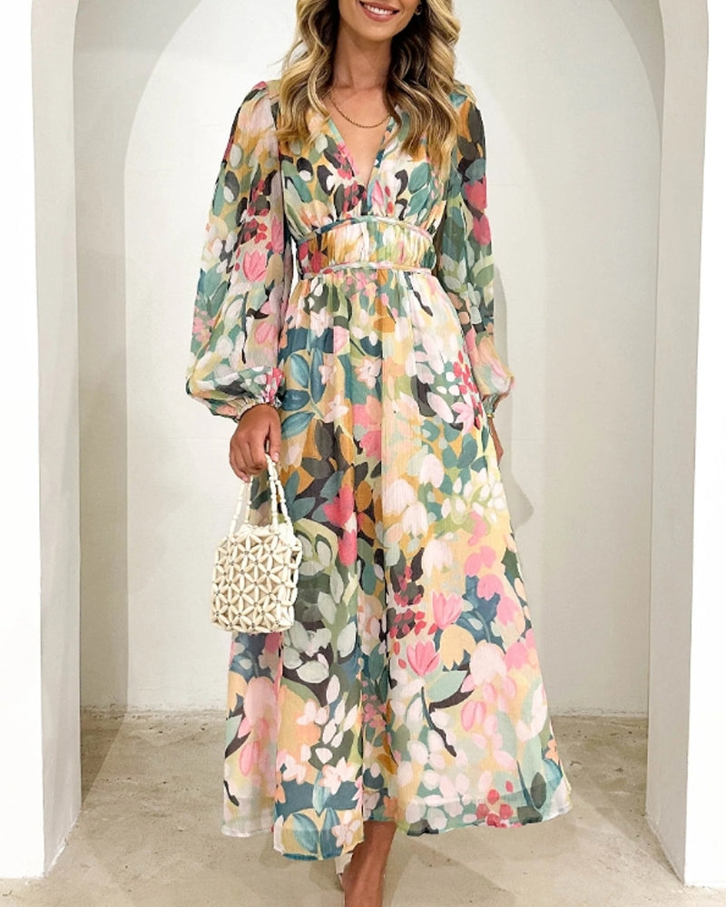 Ruth | Floral Maxi Dress