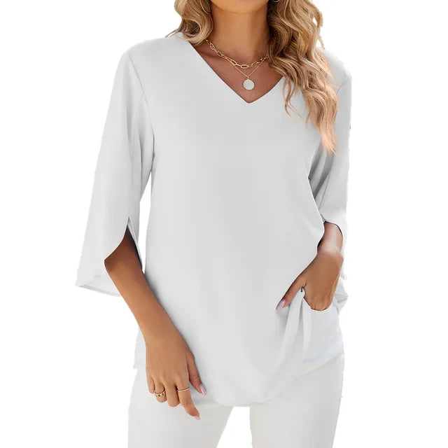 Lois™ - V-hals blouse