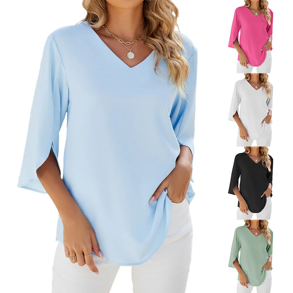 Lois™ - V-hals blouse