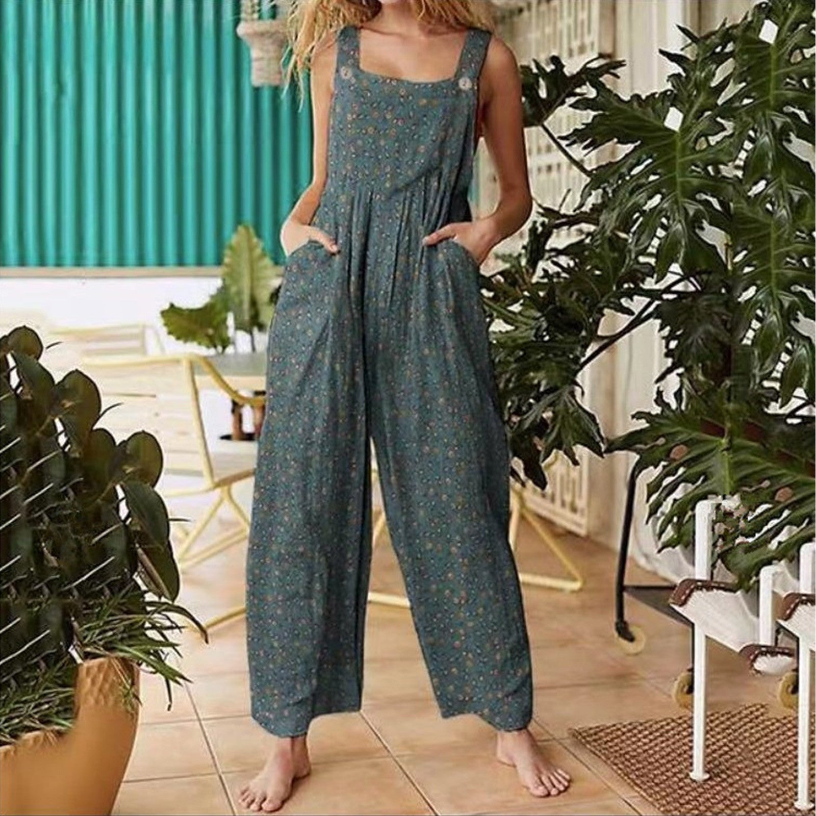 Rory | Colorful Summer Jumpsuits With Multi-Pattern Design